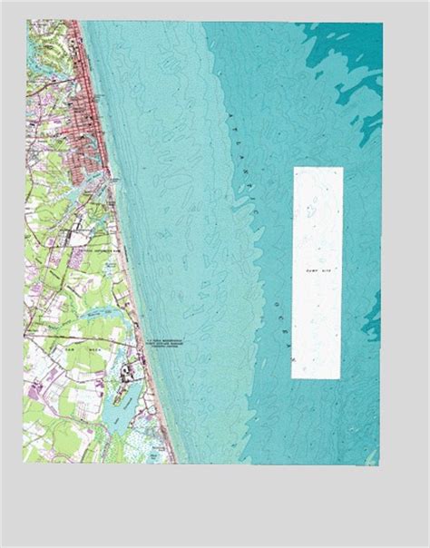 Virginia Beach, VA Topographic Map - TopoQuest