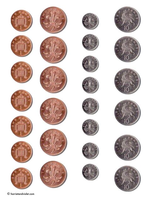 Printable Pictures Of Coins