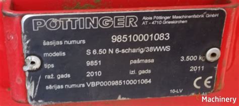 POTTINGER Pottinger Ploughs |ID 310 |all-machinery