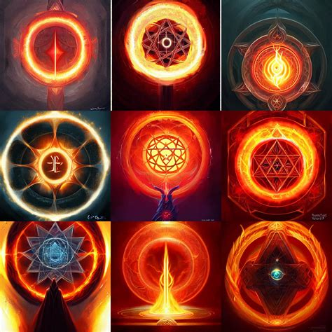 holy flame spell, elden ring, sacred geometry, digital | Stable Diffusion