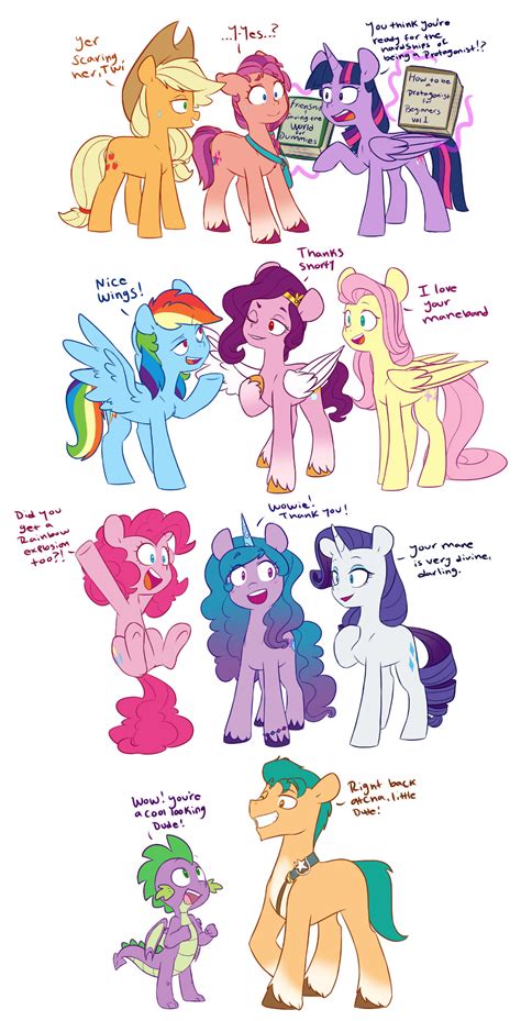 Meeting the Next Generation by Doodle-Mark on DeviantArt | My little ...