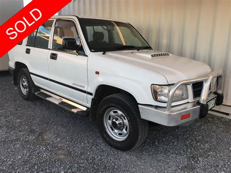 Wagon Turbo Diesel Holden Jackaroo 2001 White - Used Vehicle Sales