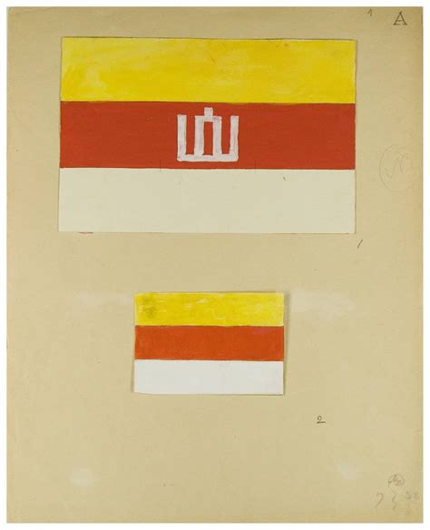 Proposal for an alternate flag of Lithuania designed by artist Mstislav ...
