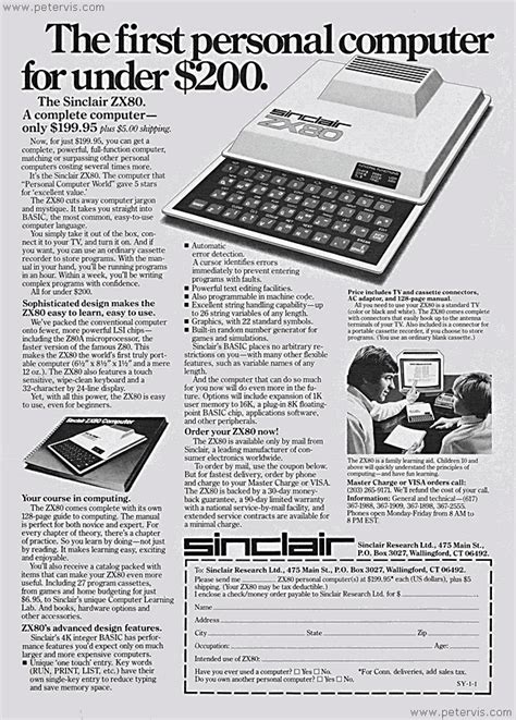 Sinclair ZX80 - Large View