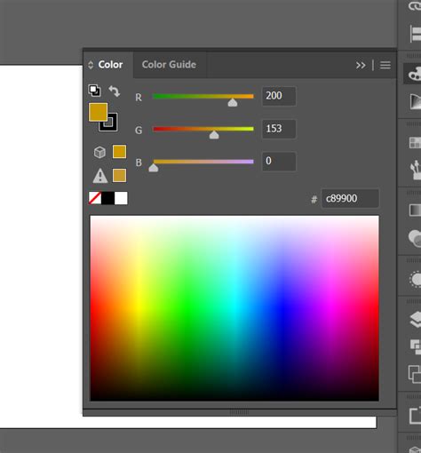 How to choose these variations of colors from Color panel of illustrator? - Graphic Design Stack ...