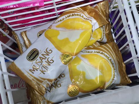 Nestle Musang King Durian Ice Cream, again! – DR KOH