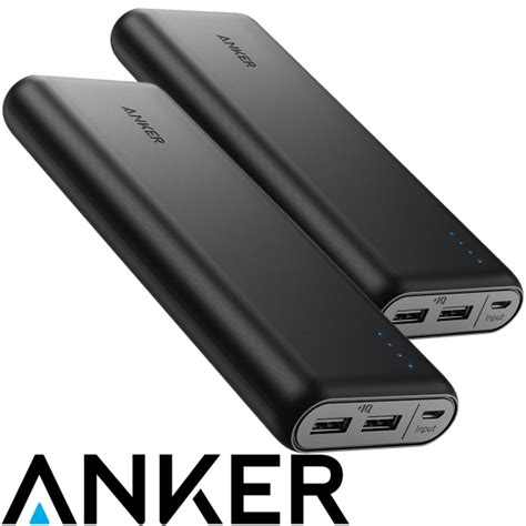 Meh: 2-Pack of Anker PowerCore 20100mAh Ultra High Capacity Power Banks