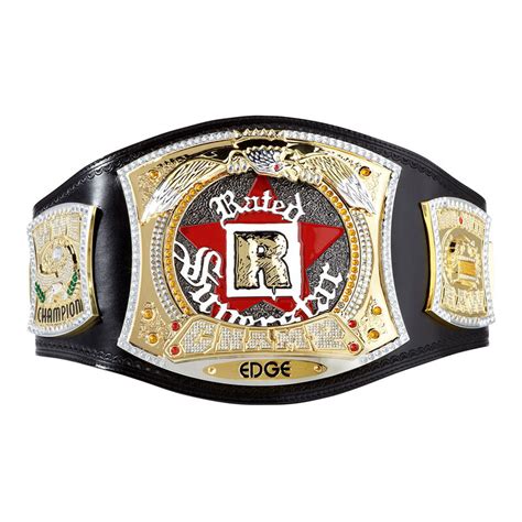 Edge Rated-R Spinner WWE Championship Replica Title Belt | Pro Wrestling | Fandom