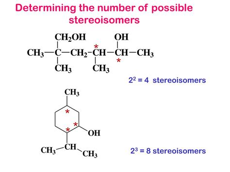 How To Calculate Stereoisomers