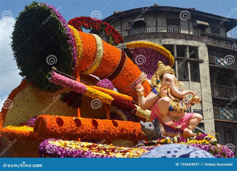 Pune, India - September 4, 2017: Guruji Talim Ganpati Idol. Editorial ...