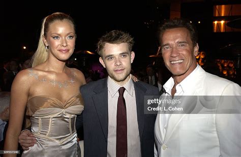 Kristanna Loken, Nick Stahl & Arnold Schwarzenegger News Photo - Getty ...