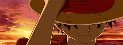 Anime One Piece Monkey D Luffy in Hat Facebook cover | Twitter cover photo, Anime cover photo ...