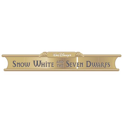 Disney's Snow White and the Seven Dwarfs Logo PNG Transparent & SVG Vector - Freebie Supply