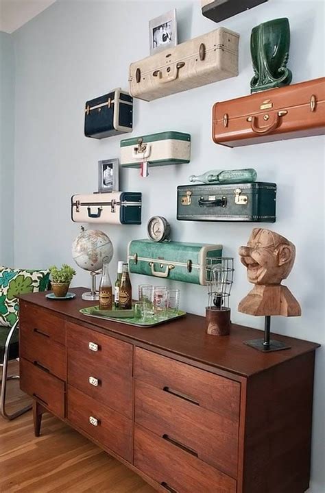 Tante idee creative da realizzare con il riciclo delle valigie vintage, un oggetto che torna in ...