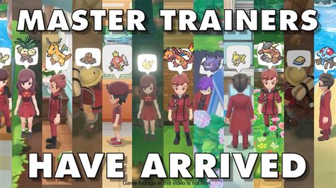 Pokemon: Let's Go, Pikachu / Eevee - Master Trainer trailer