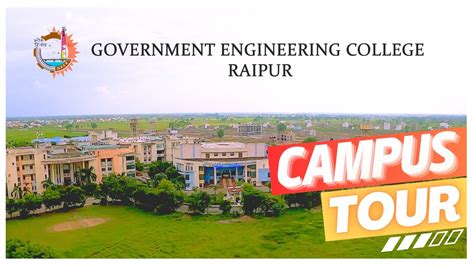 CAMPUS TOUR | GEC RAIPUR | CHHATTISHGARH - YouTube