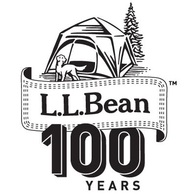 L.L. Bean 100th Anniversary Logo Illustration on Behance