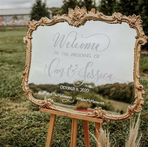 Wedding Welcome Signs - Everything you need to know – White Ink Calligraphy