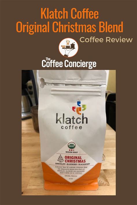 Klatch Coffee - Original Christmas Coffee Review (2018) | Coffee review, Christmas coffee ...