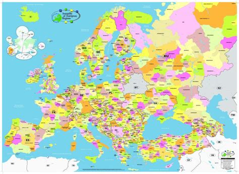 Different Regions Of Europe