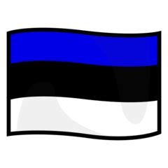 Flag: Estonia Emoji 🇪🇪