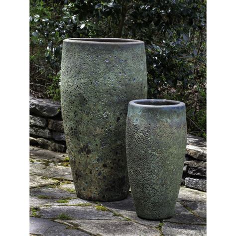 Guaracha Pots Green Large Ceramic Planters | Kinsey Garden Decor