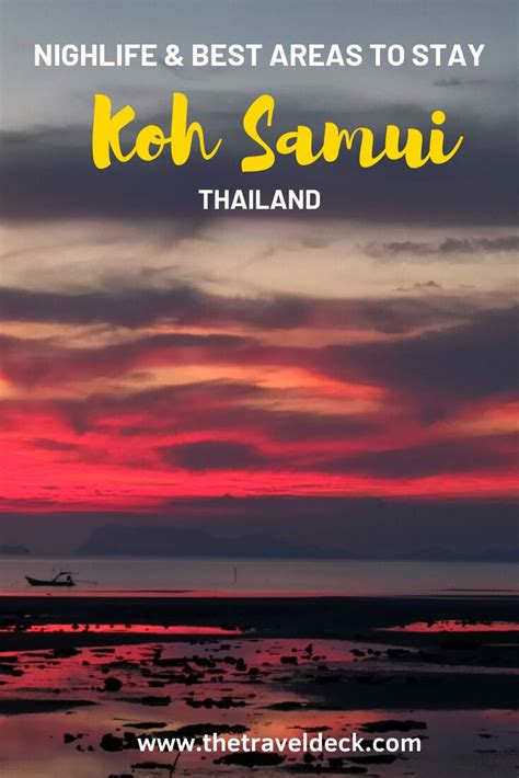 Koh Samui | Nightlife & Best Areas To Stay | Thailand nightlife, Koh samui, Thailand vacation