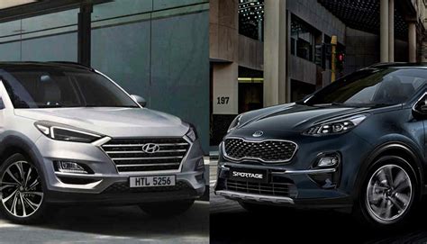 Kia Sportage vs Hyundai Tucson