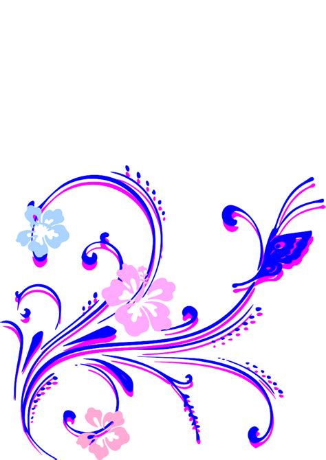 Flower Butterfly Clip Art at Clker.com - vector clip art online ...