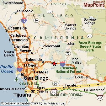 Where is Alpine (San Diego Co), California? see area map & more