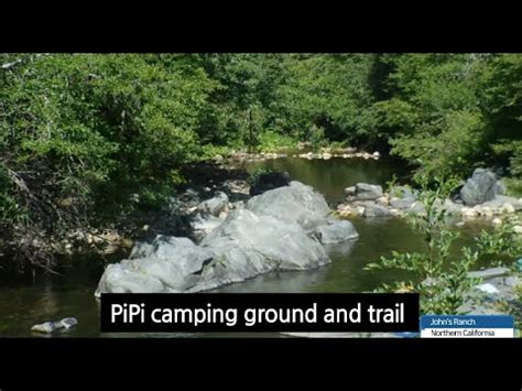 PiPi camping ground and trail in Sierra Mountain California - YouTube