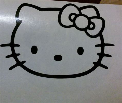 Cricut Hello Kitty Vinyl Decal Sticker | Vinyl decal stickers, Decals stickers, Hello kitty