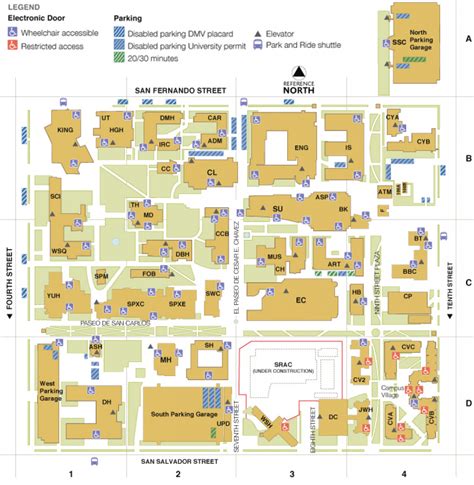 Central State University Campus Map - Printable Map