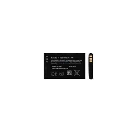 Nokia Battery BL-5C - 1100 2600 5220 C1-01 E50 N70 Original brand f...