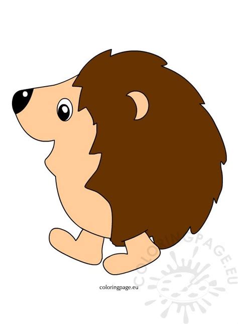 Free Hedgehog Clipart Pictures – Coloring Page