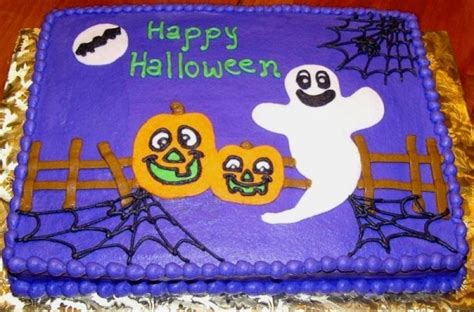 Halloween Sheet Cake — Halloween | Halloween cake decorating, Halloween cakes, Themed cakes