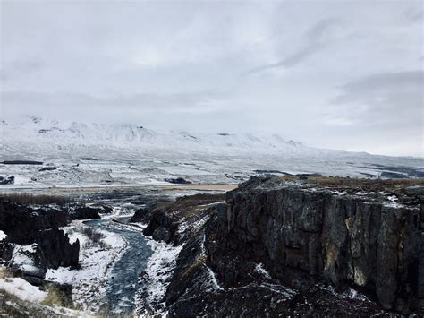 Snowy mountains near Akureyri, Iceland. | Iceland, Akureyri, Snowy mountains