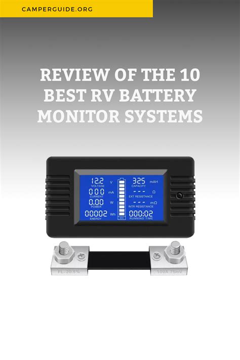 Review of the 9 Best RV Battery Monitor Systems