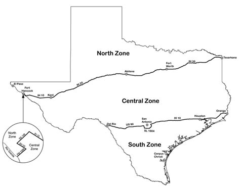 Dove Hunting Zone Map — Texas Parks & Wildlife Department