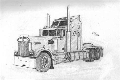 pencil drawings of cars trucks - people-with-big-necks