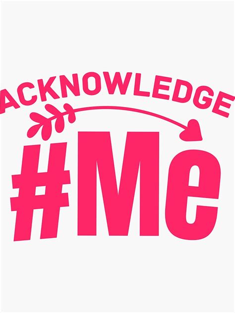 "Acknowledge Meme" Sticker for Sale by StickersRays | Redbubble