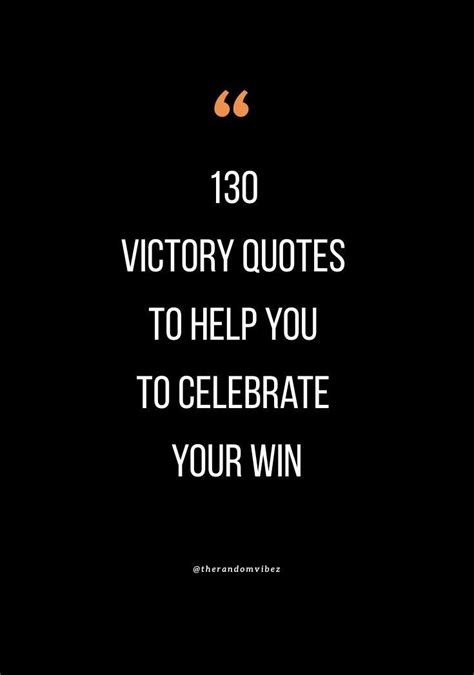 130 Best Victory Quotes To Help You To Celebrate Your Win | Victory ...