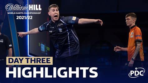 THE BEST NINE-DARTER EVER? Day Three Evening Highlights | 2021/22 William Hill World ...