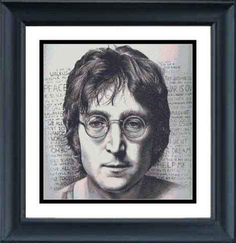 John Lennon Peace | Etsy