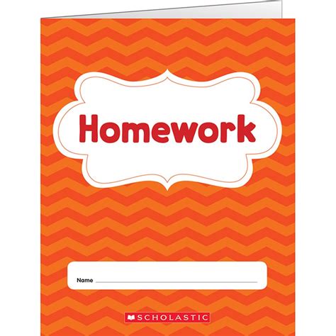 Homework Folder - SC-823679 | Scholastic Teaching Resources | Folders