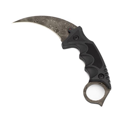 Premium Karambit Damascus Steel | Real CS2 custom made IRL by LootKnife