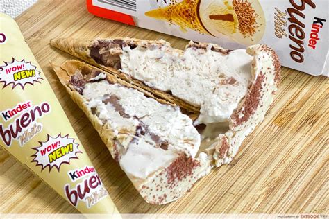 This Kinder Bueno Ice Cream Tastes Like The Snack | Eatbook.sg