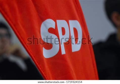 Flag Social Democratic Party Germany Spd Stock Photo 1719324154 | Shutterstock