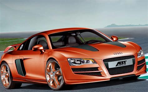 Orange sport Audi R10 wallpapers and images - wallpapers, pictures, photos