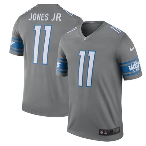 Marvin Jones Jr Detroit Lions Nike 2017 Color Rush Legend Jersey - Steel